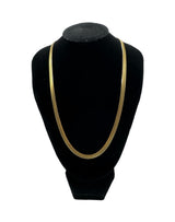 HERRINGBONE NECKLACE - GOLD (5MM)