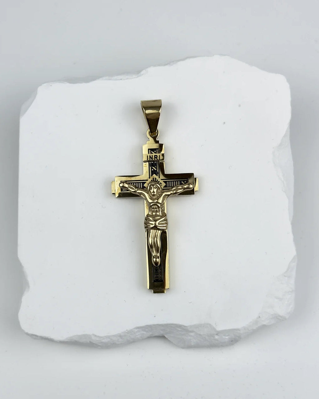 BYZANTINE K2 WITH CROCE - GOLD (6MM)