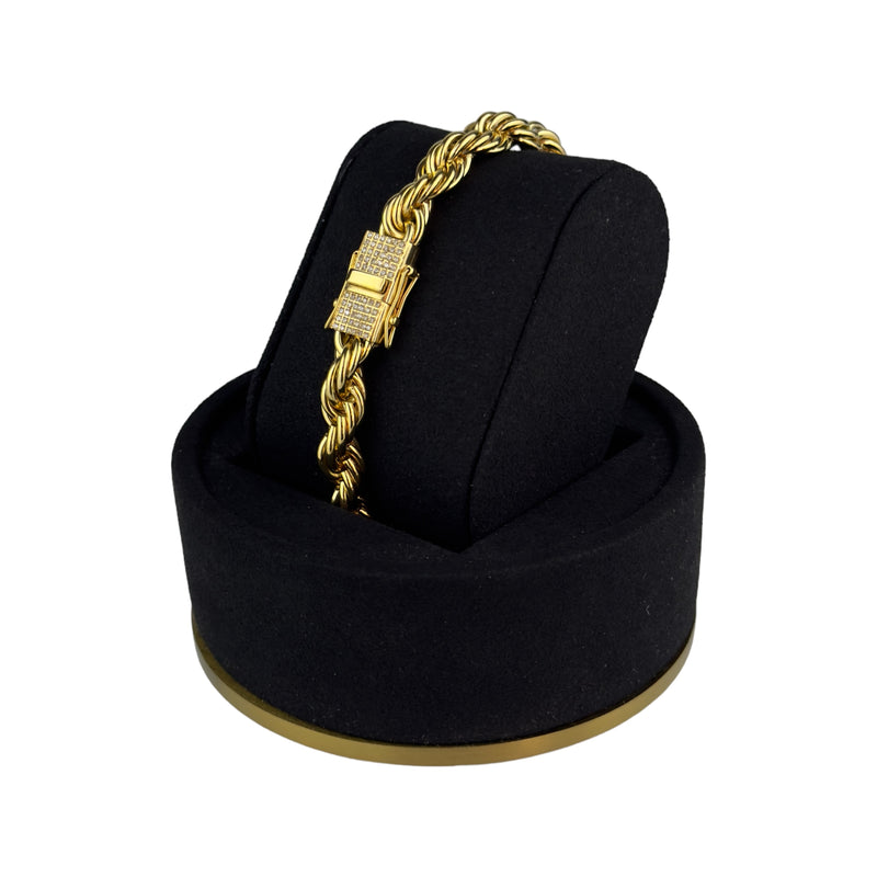 BRACELET STHLM LUXURY - GOLD (8MM)