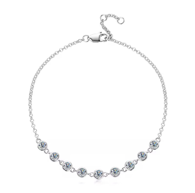 NOVE DIAMOND BRACELET MOISSANITE S925 - SILVER