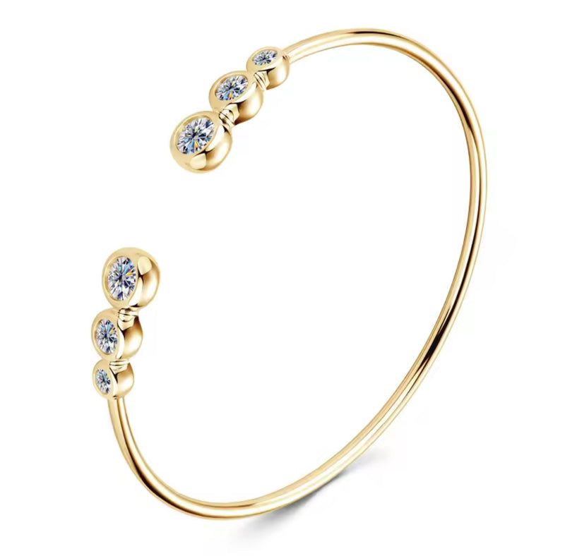 DIAMOND BRACELET MOISSANITE S925 - GOLD