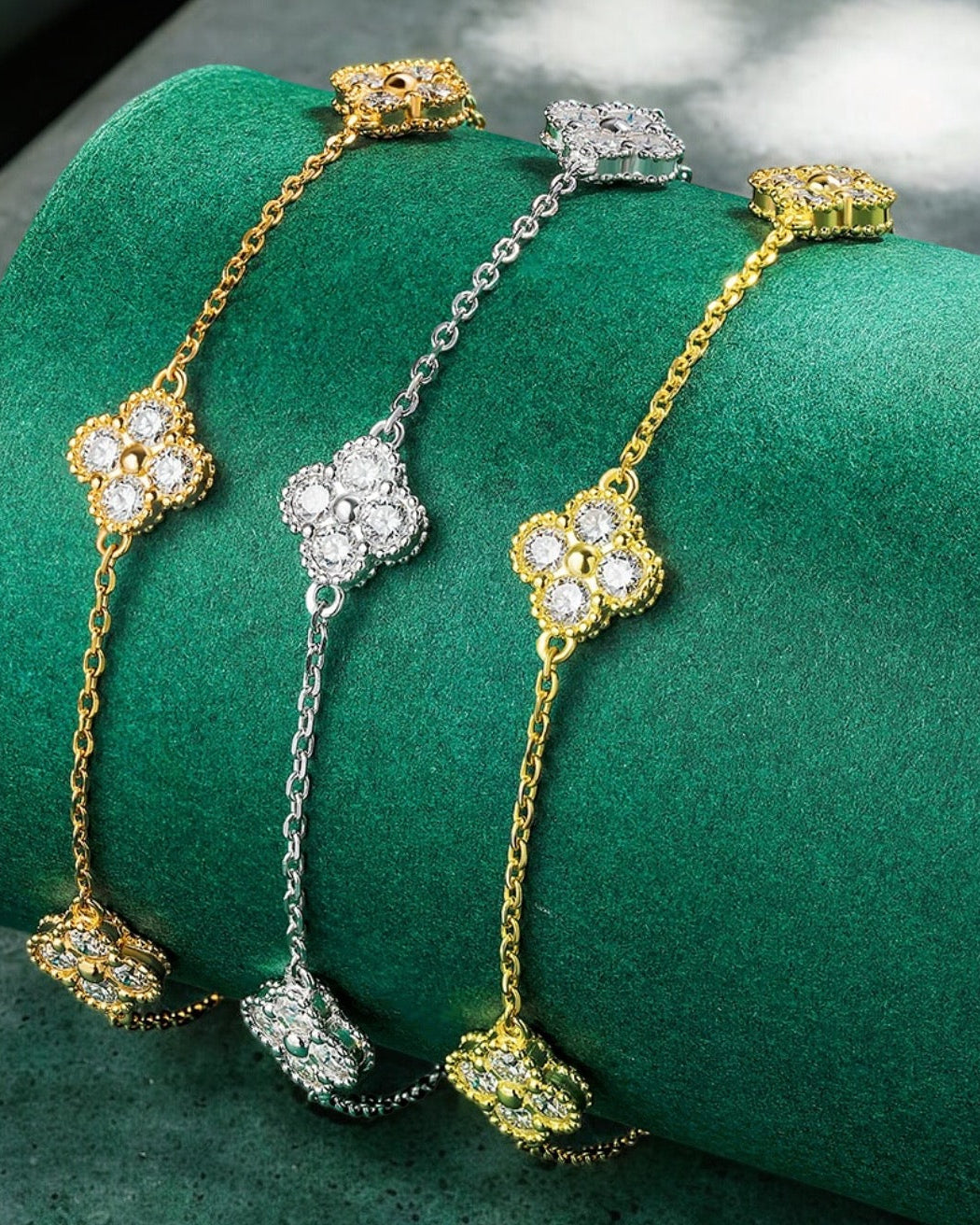 BRACELET CHIARA MOISSANITE S925 - GOLD