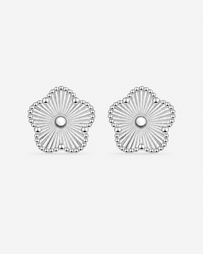 EARRINGS FIORI - SILVER