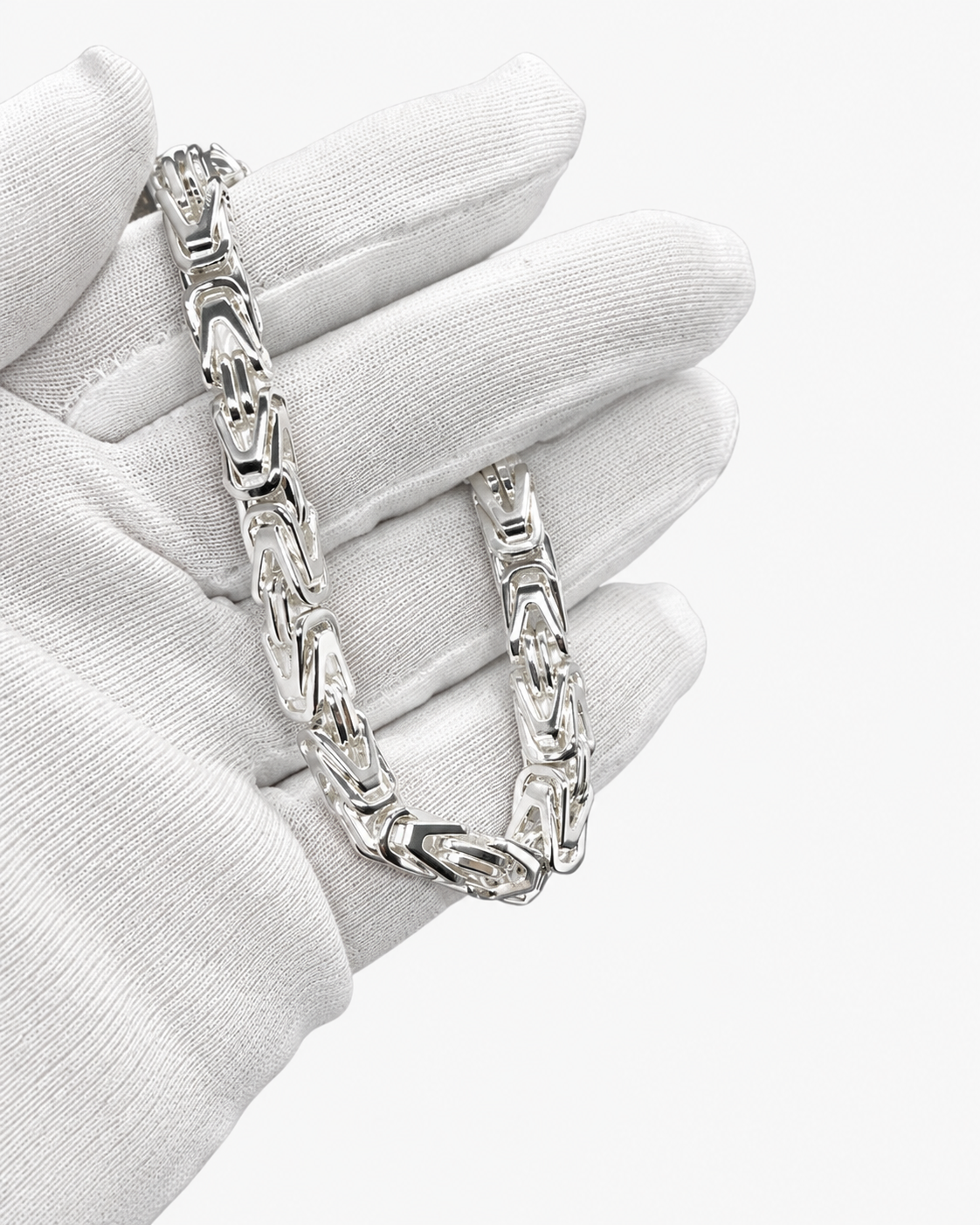 BYZANTINE K1 BRACELET - SILVER (6MM)