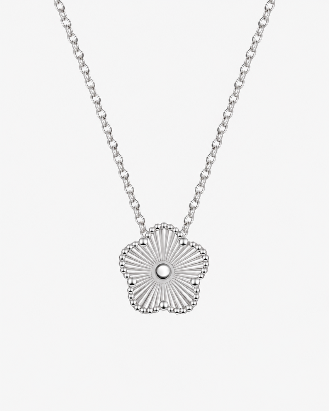 FIORI NECKLACE - SILVER