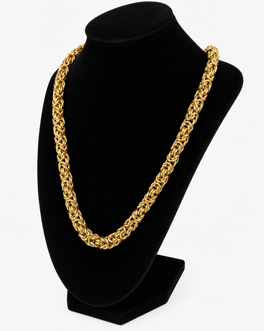 BYZANTINE K2 NECKLACE - GOLD (8MM)