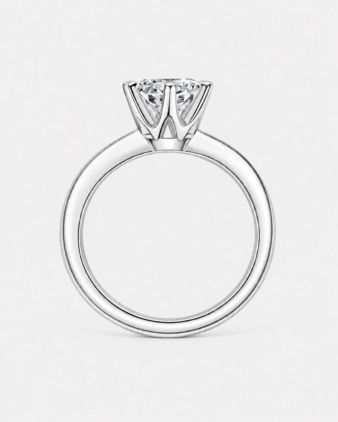 DIAMOND RING MOISSANITE S925 - SILVER