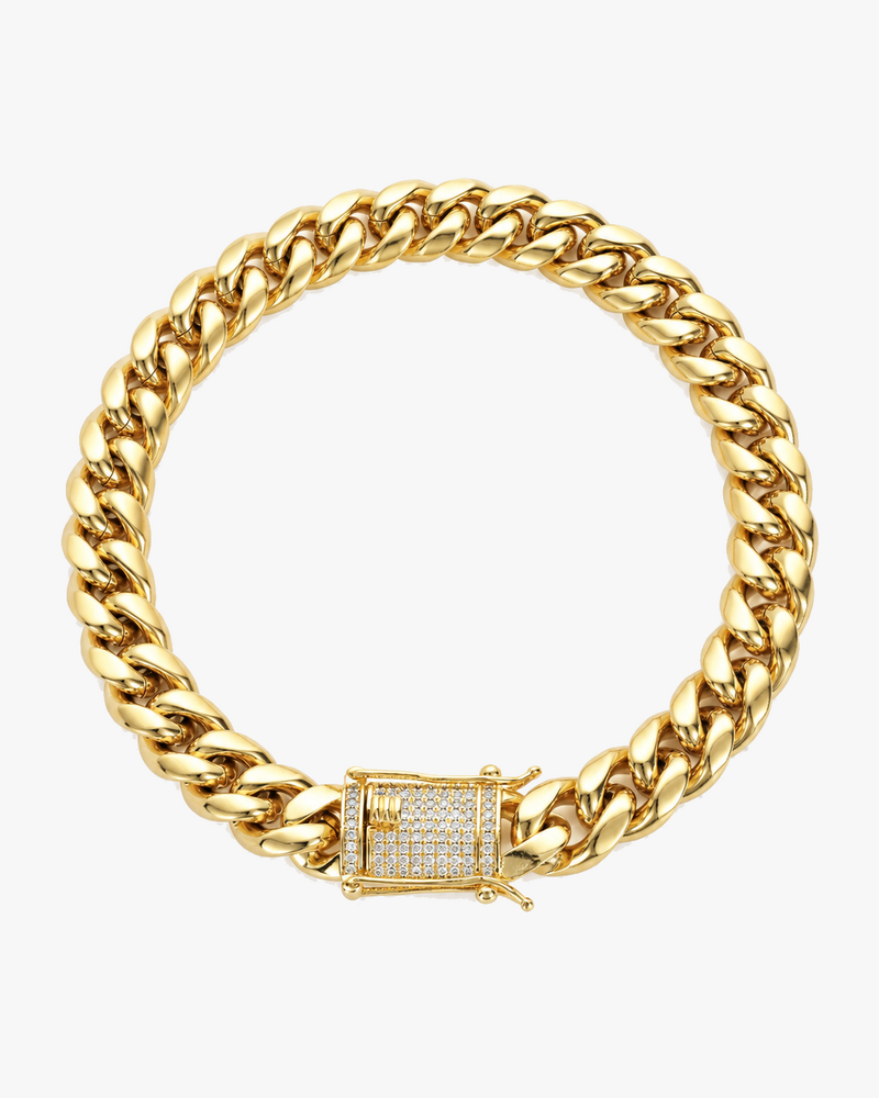 CUBAN BRACELET LUXURY - GOLD (10MM)