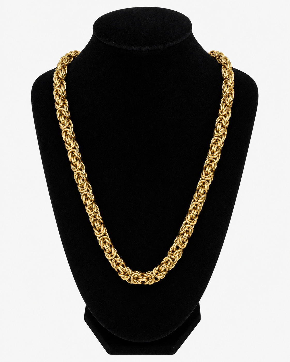 BYZANTINE K2 NECKLACE - GOLD (8MM)