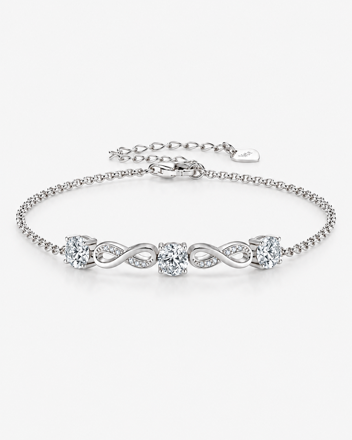 BRACELET AURORA MOISSANITE S925 - SILVER
