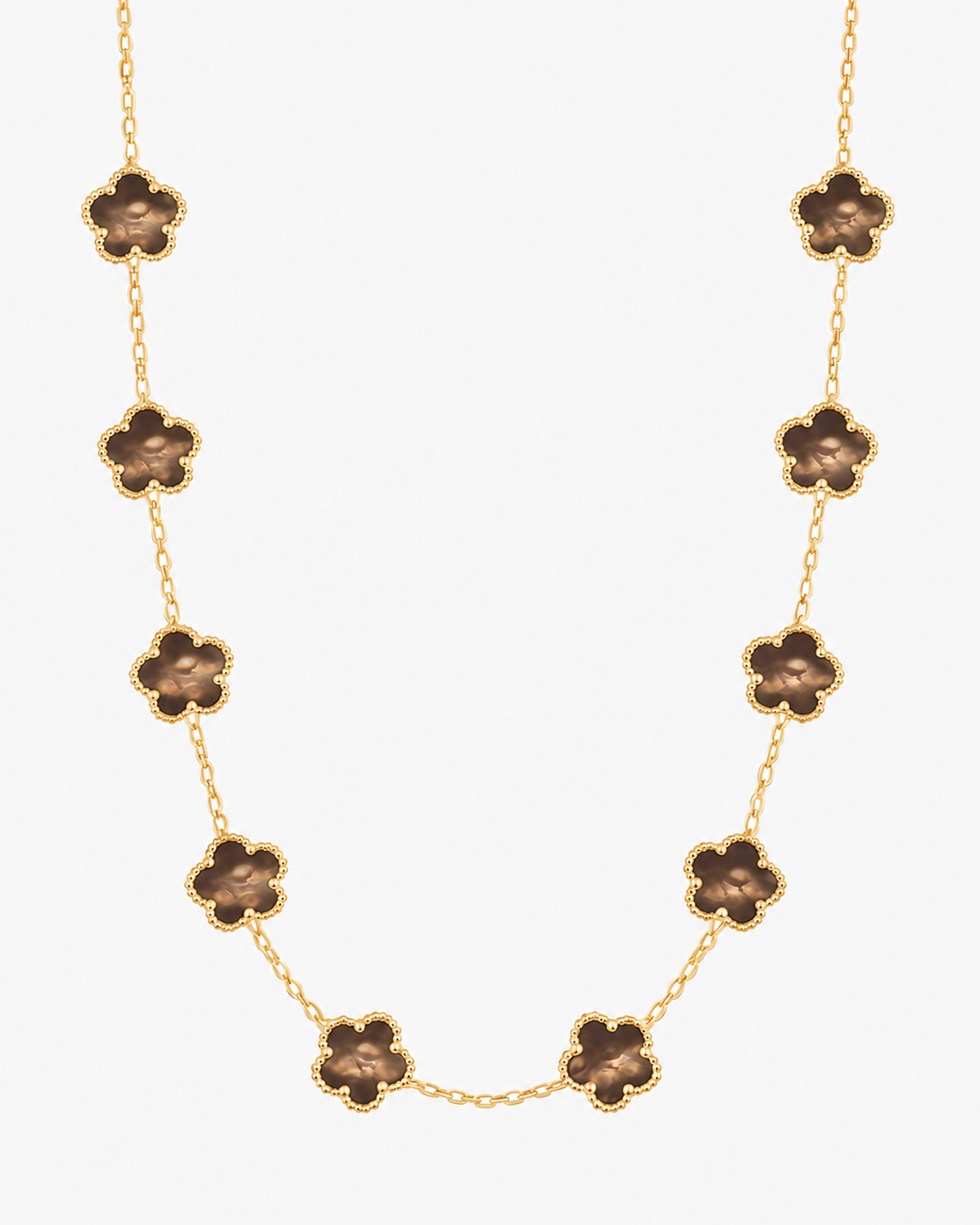 FIORI NECKLACE V2 - MOCHA