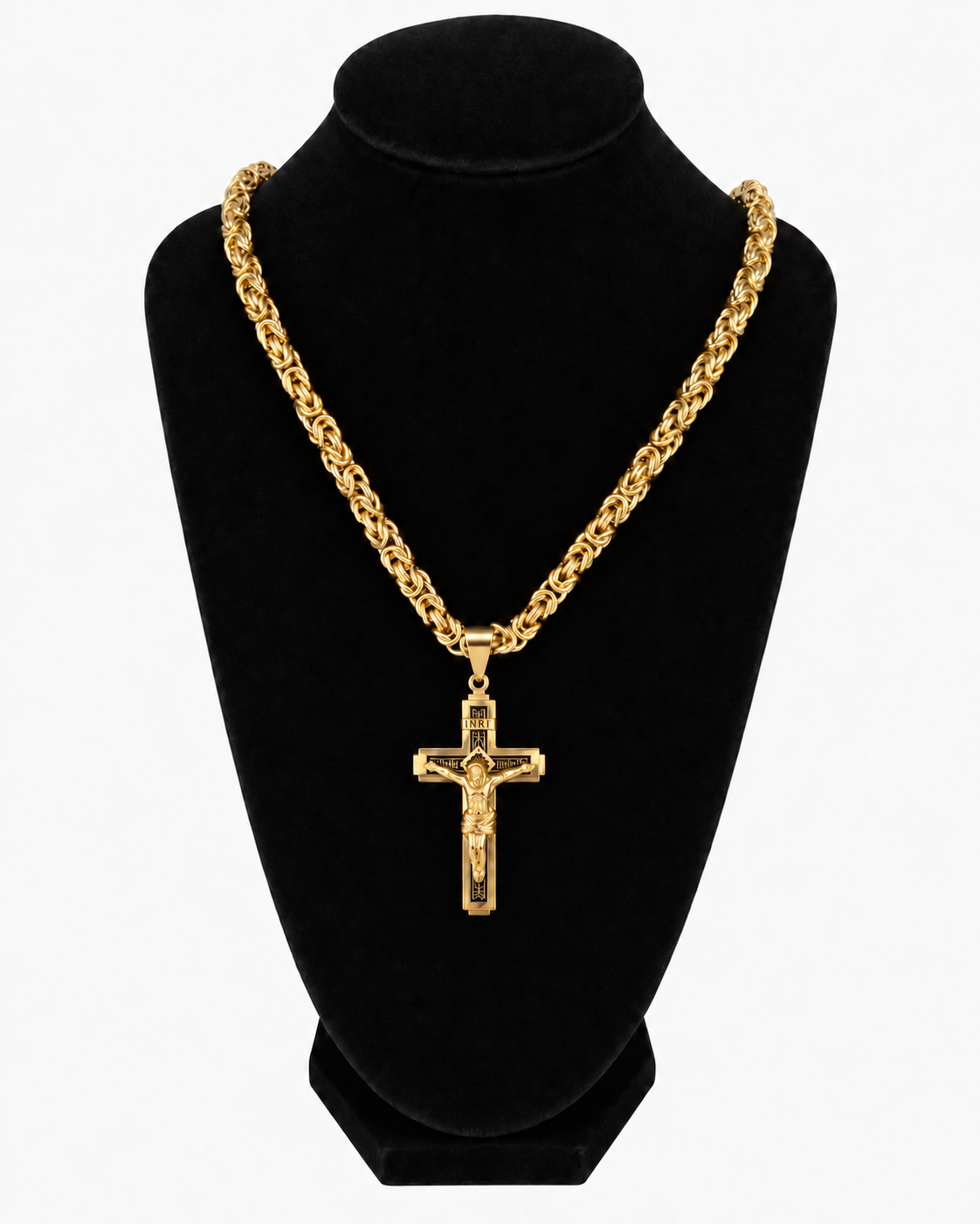 BYZANTINE K2 WITH CROCE - GOLD (6MM)