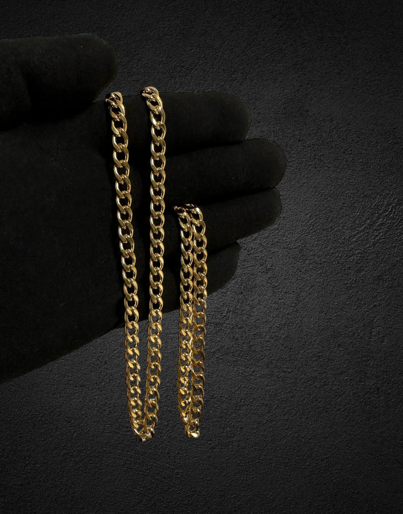 CUBAN NECKLACE - GOLD (6MM)