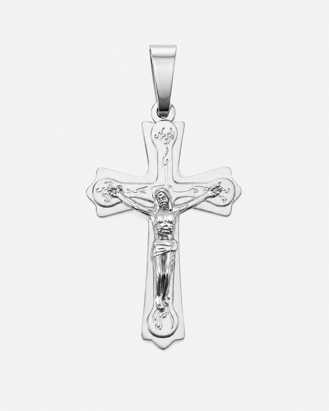 PENDANT CROSS - SILVER