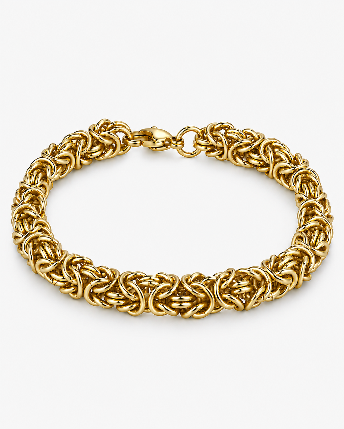 BYZANTINE K2 BRACELET - GOLD (8MM)