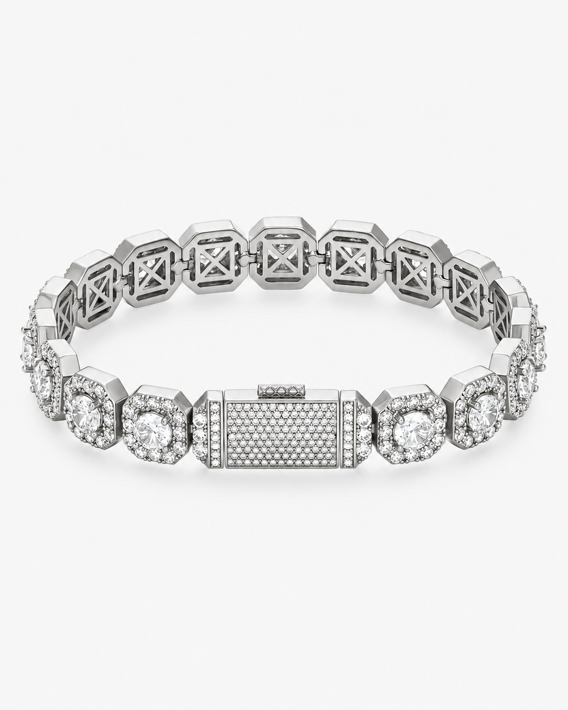 MONACO ICE BRACELET - SILVER