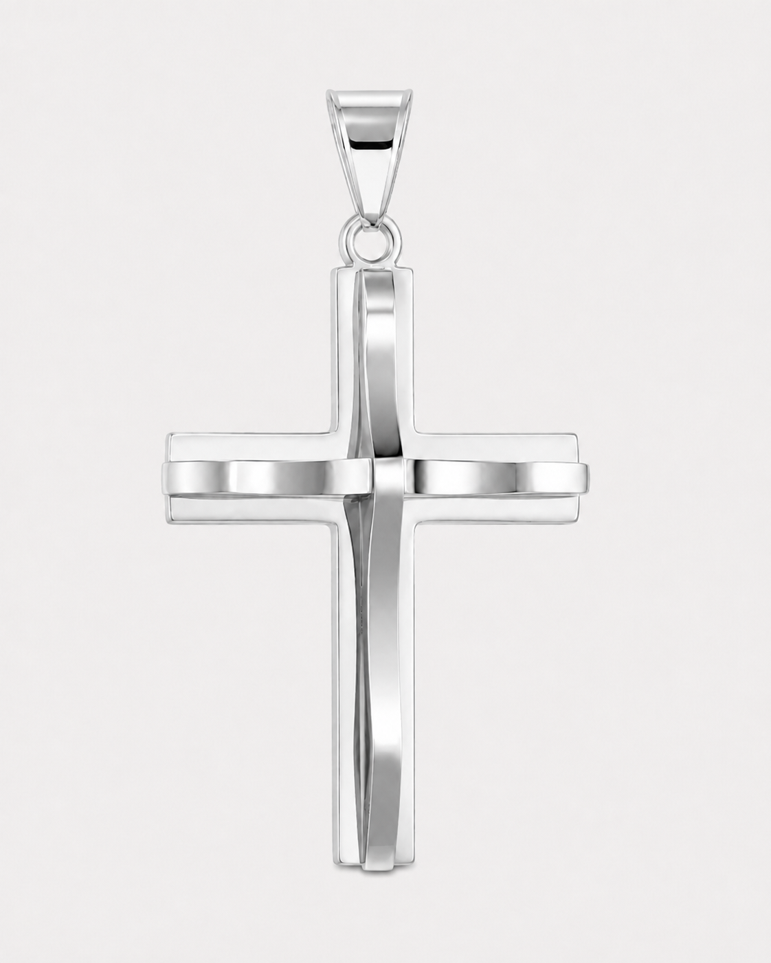PENDANT CROSS - SILVER