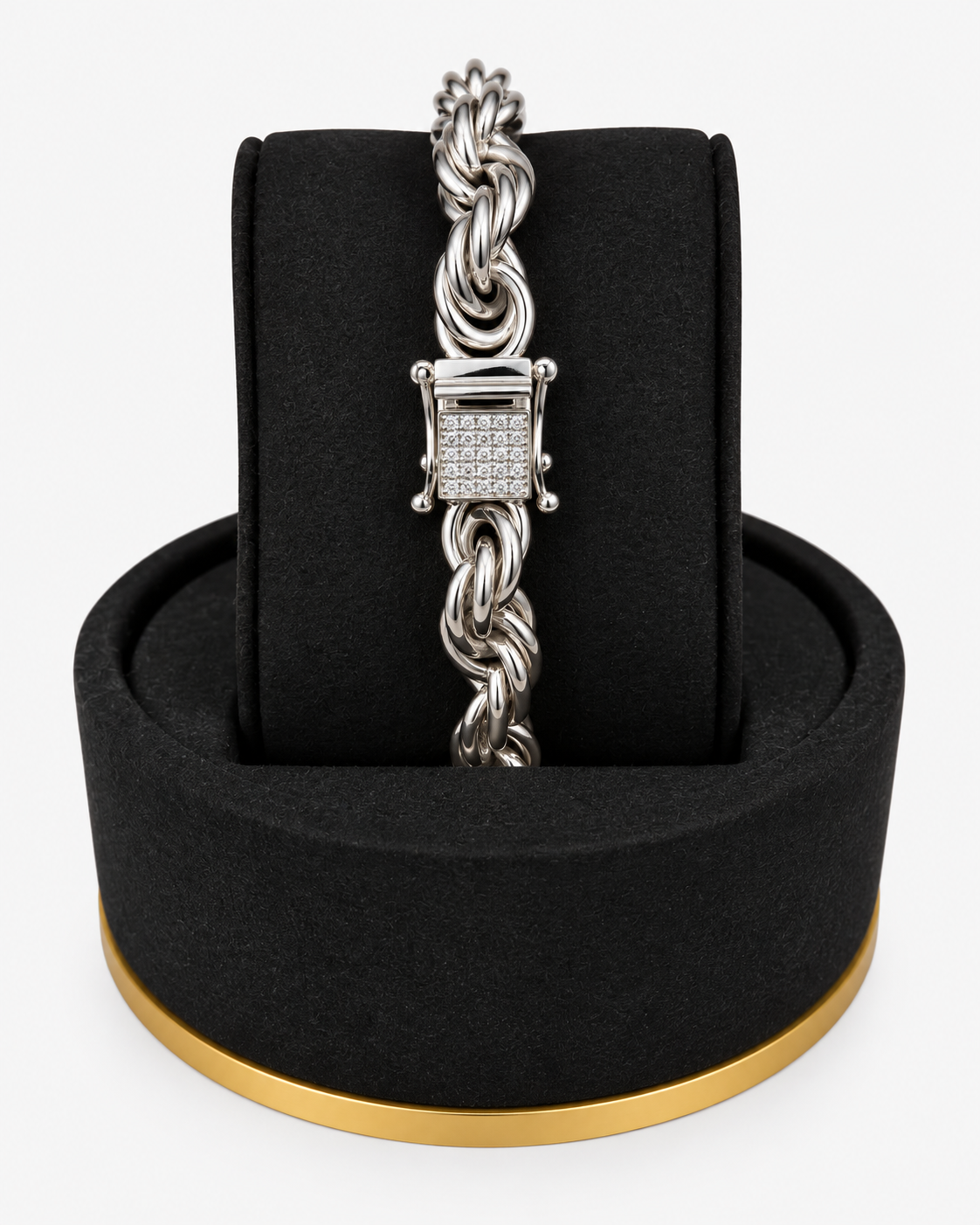 BRACELET STHLM LUXURY - SILVER (10MM)