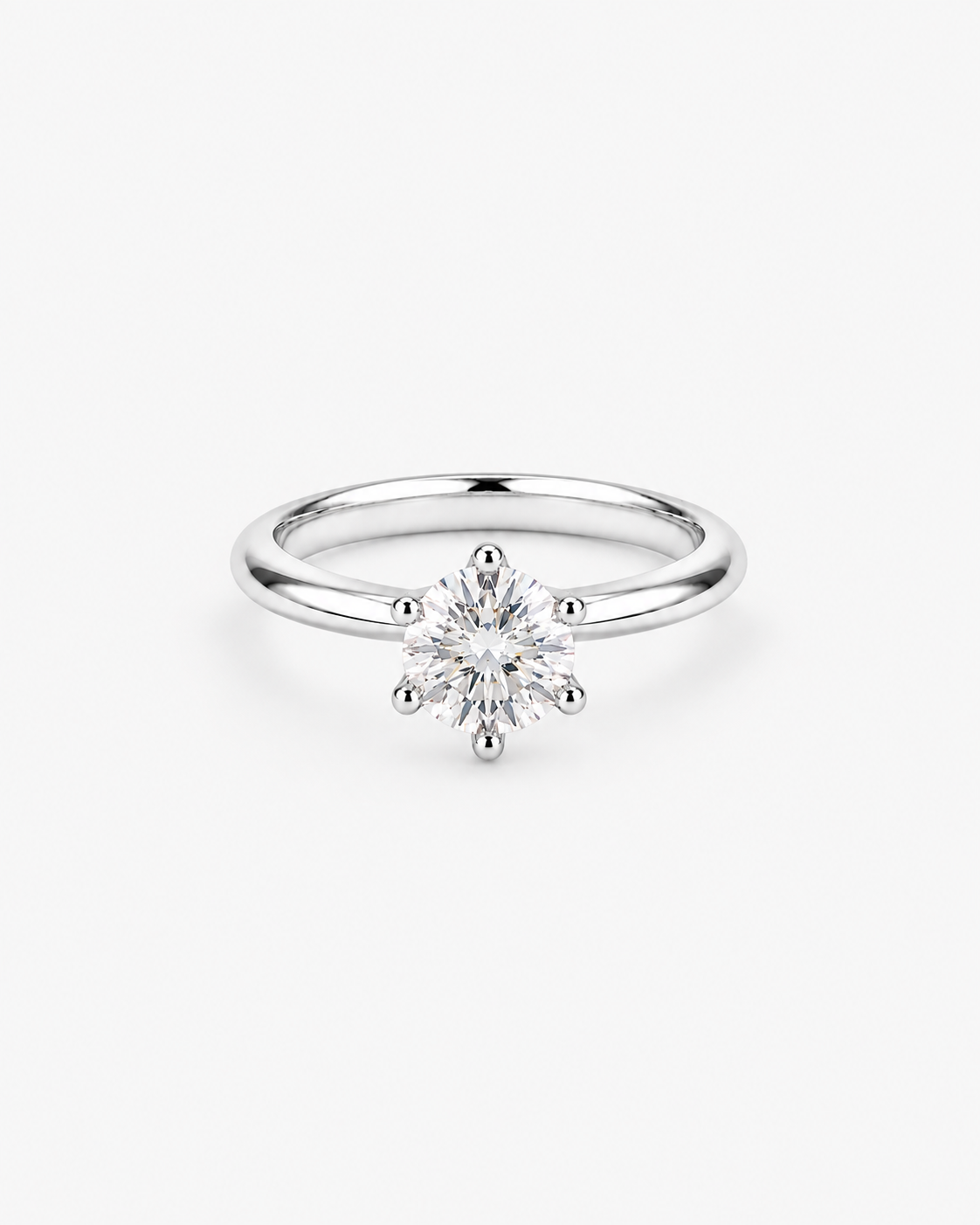 DIAMOND RING MOISSANITE S925 - SILVER