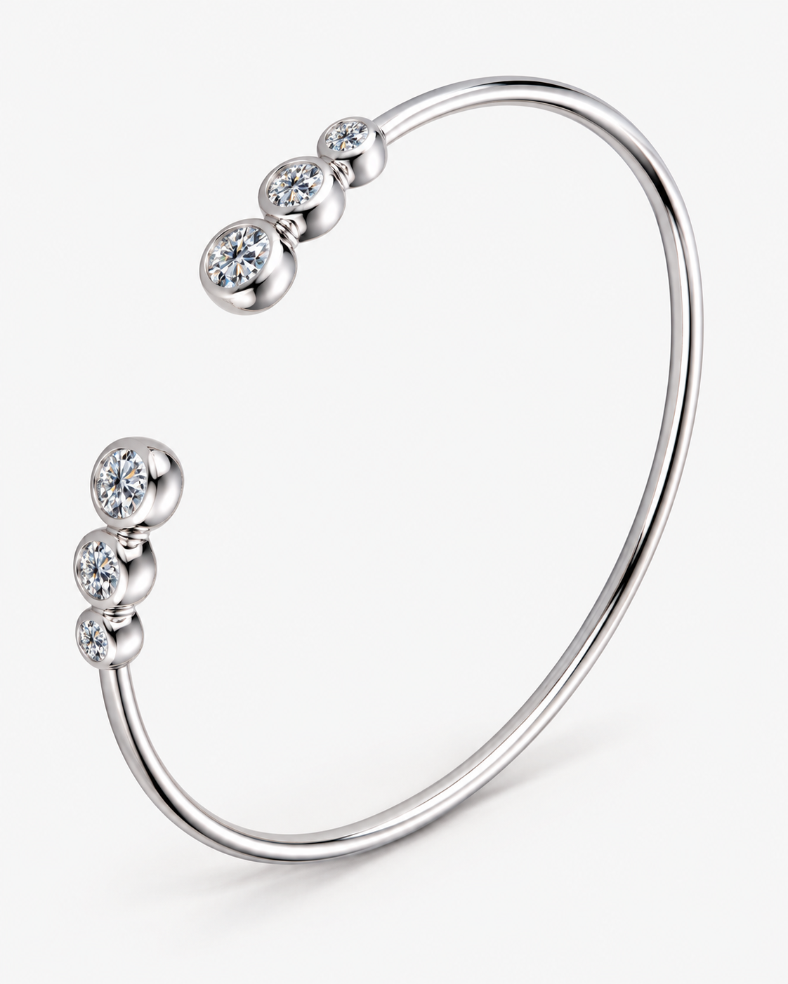 DIAMOND BRACELET MOISSANITE S925 - SILVER