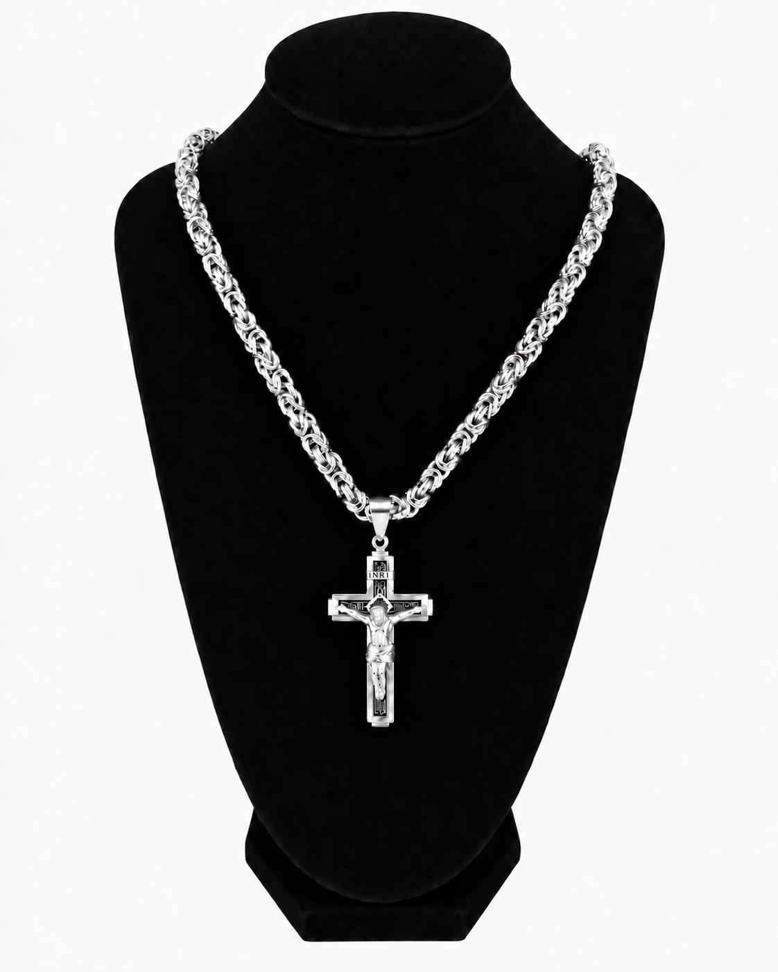 BYZANTINE K2 WITH CROCE - SILVER (6MM)