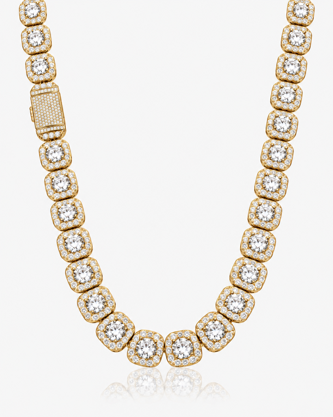 MONACO ICE NECKLACE - GOLD