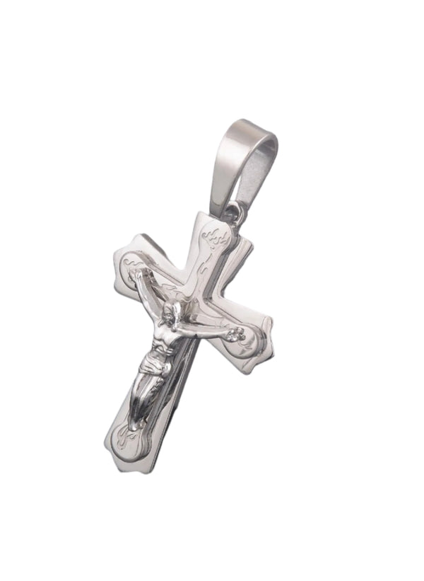 PENDANT CROSS - SILVER