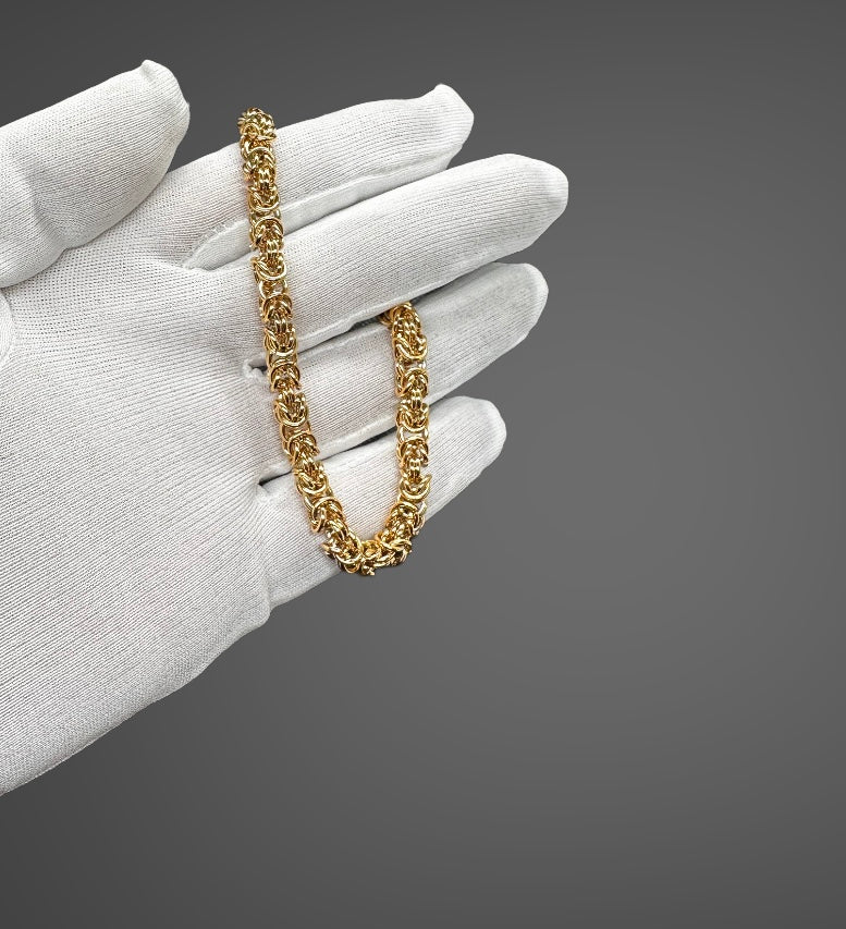 BYZANTINE K2 BRACELET - GOLD (6MM)