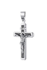 CROCE PENDANT - SILVER