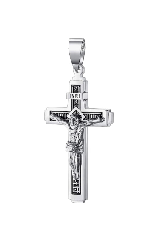 CROCE PENDANT - SILVER