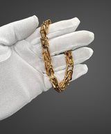 BYZANTINE K1 BRACELET - GOLD (8MM)